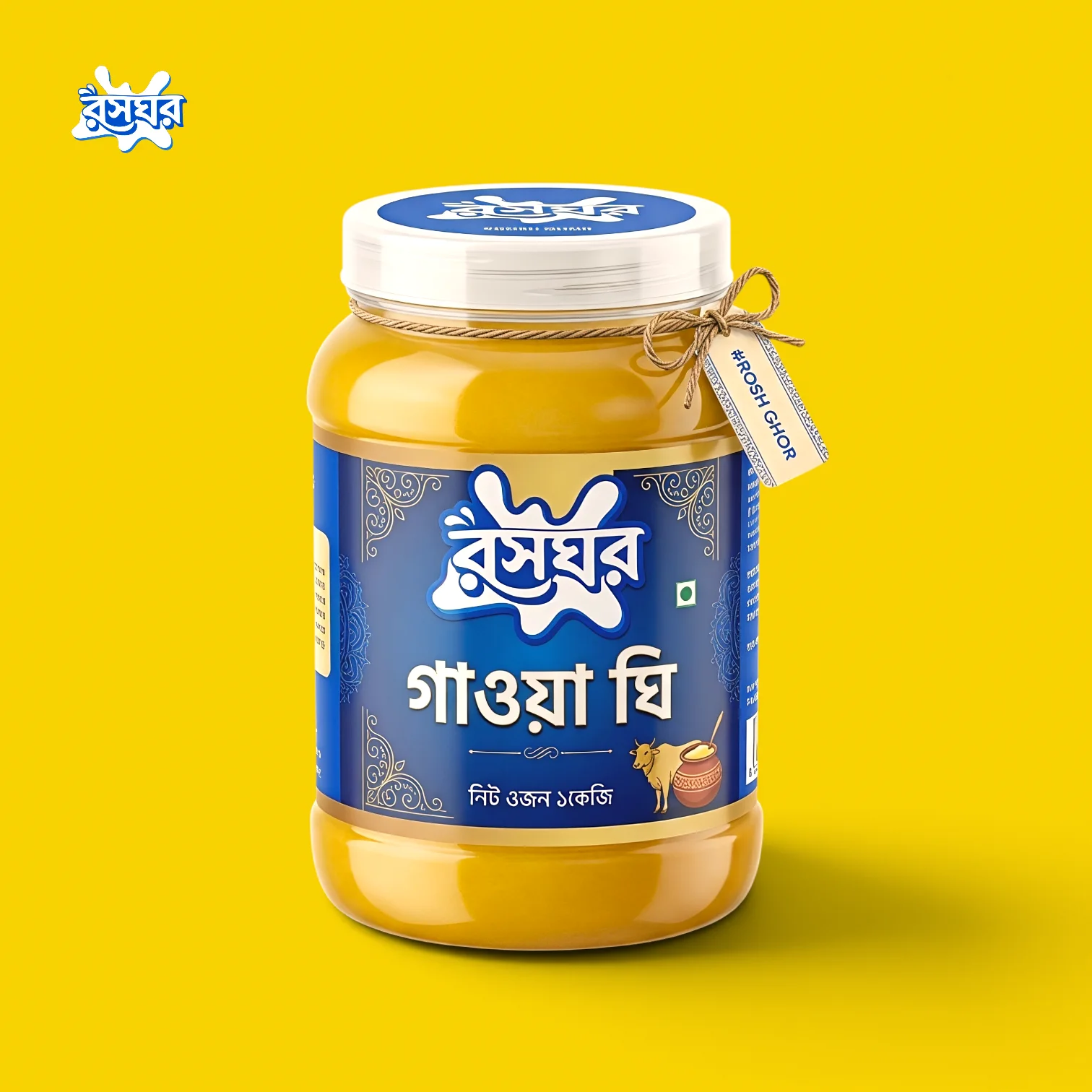 গাওয়া ঘি ২ কেজি
